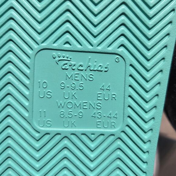 Archies Arch Support Flip Flops Blue Red & Green Many Sizes NWT - Picture 9 of 10